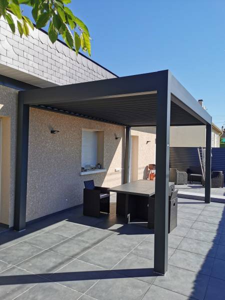 pergola bioclimatique sib proche fécamp