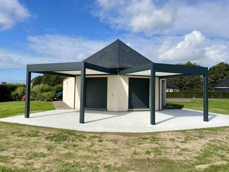 HERANVAL, spécialiste dans la vente et l'installation de portails, portes de garage et pergolas en Seine-Maritime